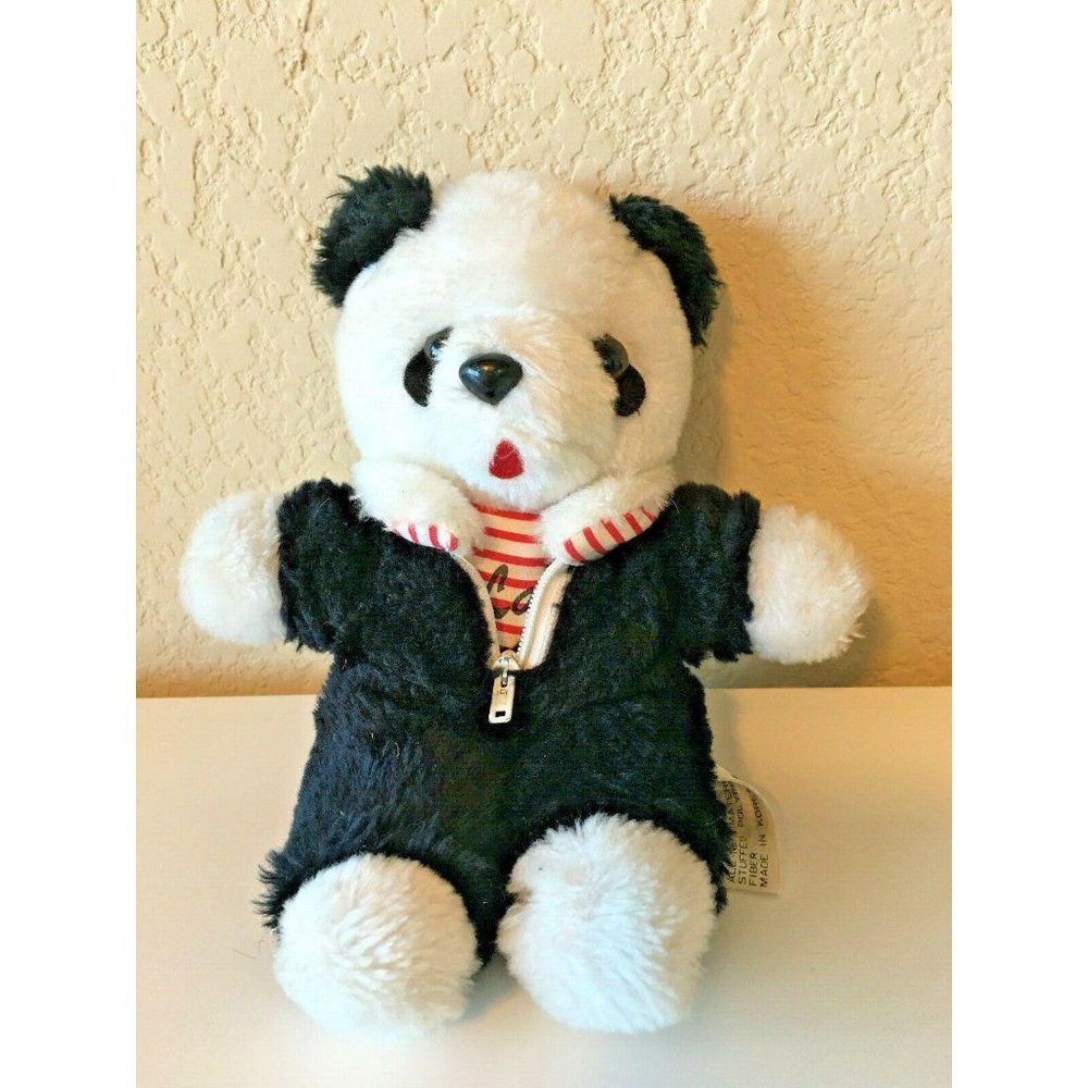 Karol Western Plush Las Vegas Panda In Zippered Su